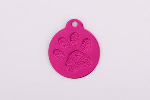 Anodized Paw Tags
