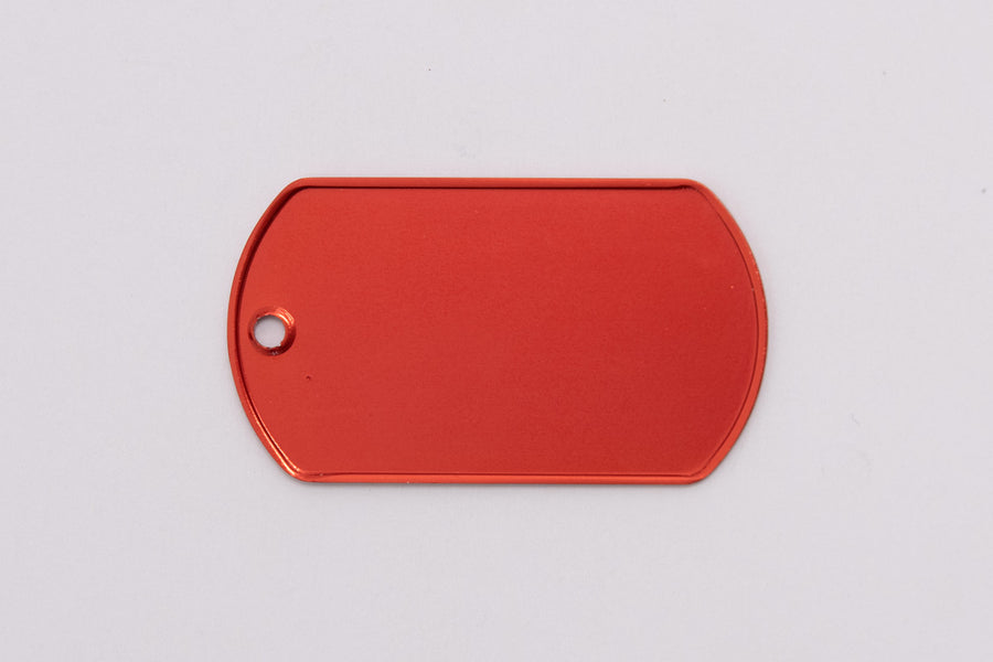 Anodized Rolled Edge Tags