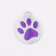 Load image into Gallery viewer, Glitter Enamel Paw ID Tags