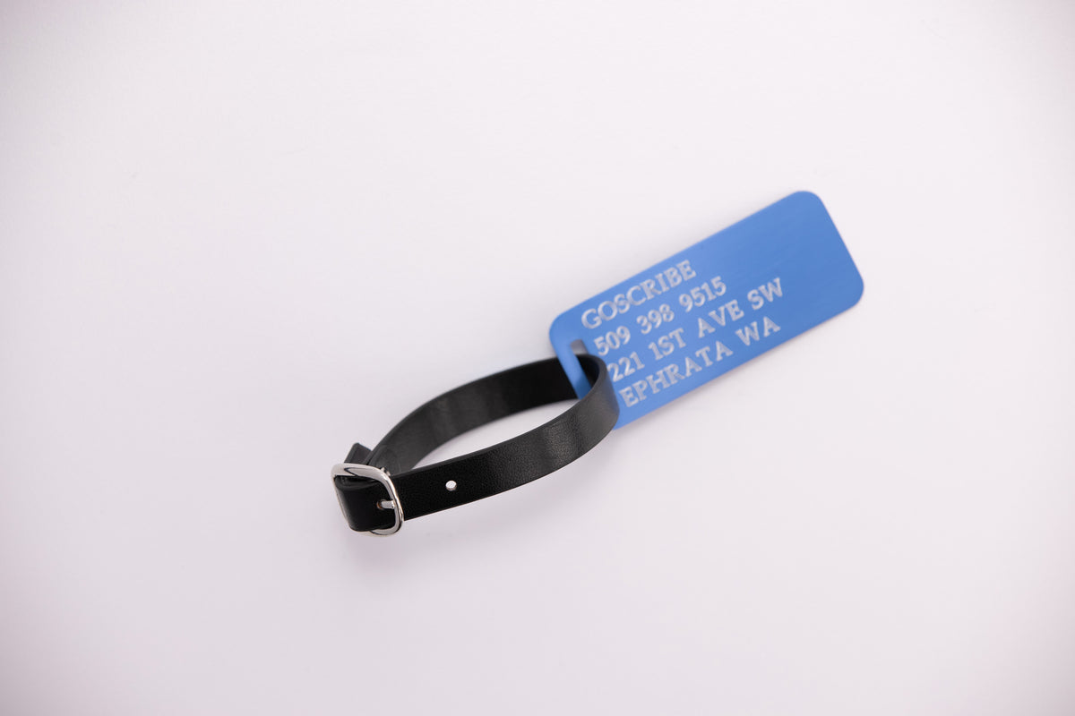 Luggage Tag Straps Tag Accessories GoScribe