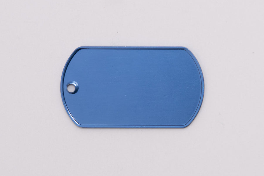 Anodized Rolled Edge Tags