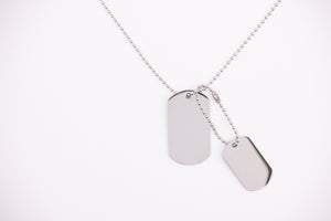 Stainless Steel Necklace Chain Set